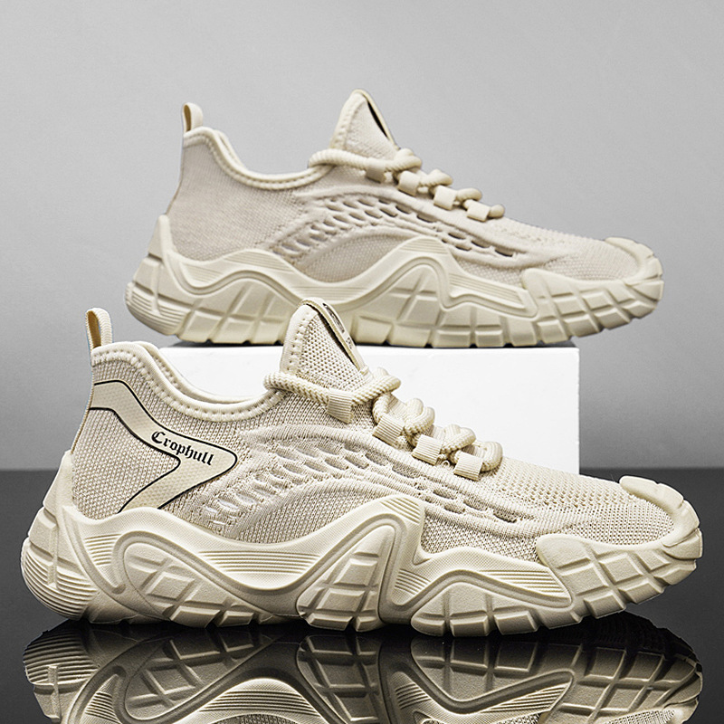Light Luxury 2026 Designer Style Summer-Autumn National Trend Quality Fly-Knit Breathable Sports Trendy Low-Top Outdoor Casual Men's Shoes Light Luxury 2026 Designer Style Summer-Autumn National Trend Quality Fly-Knit Breathable Sports Trendy Low-Top Outdoor Casual Men's Shoes