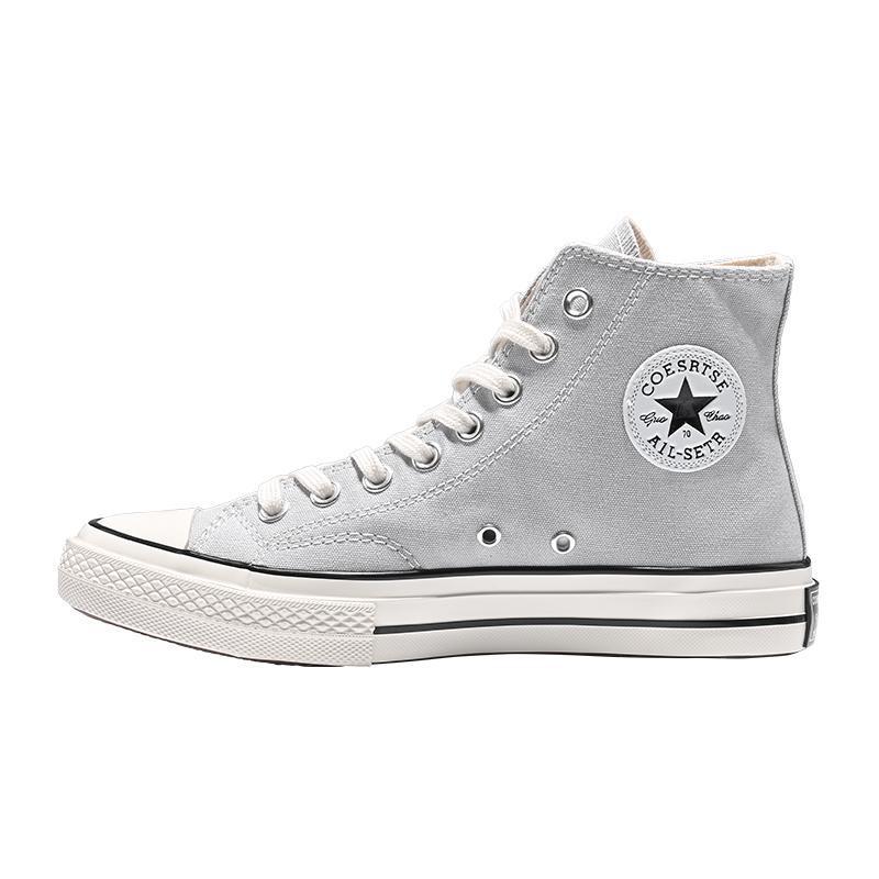 Meiji Conway de los años 1970 zapatos de lona de pareja alta mujer estrella clásica baja zapatos deportivos casuales skate hombre image 14
