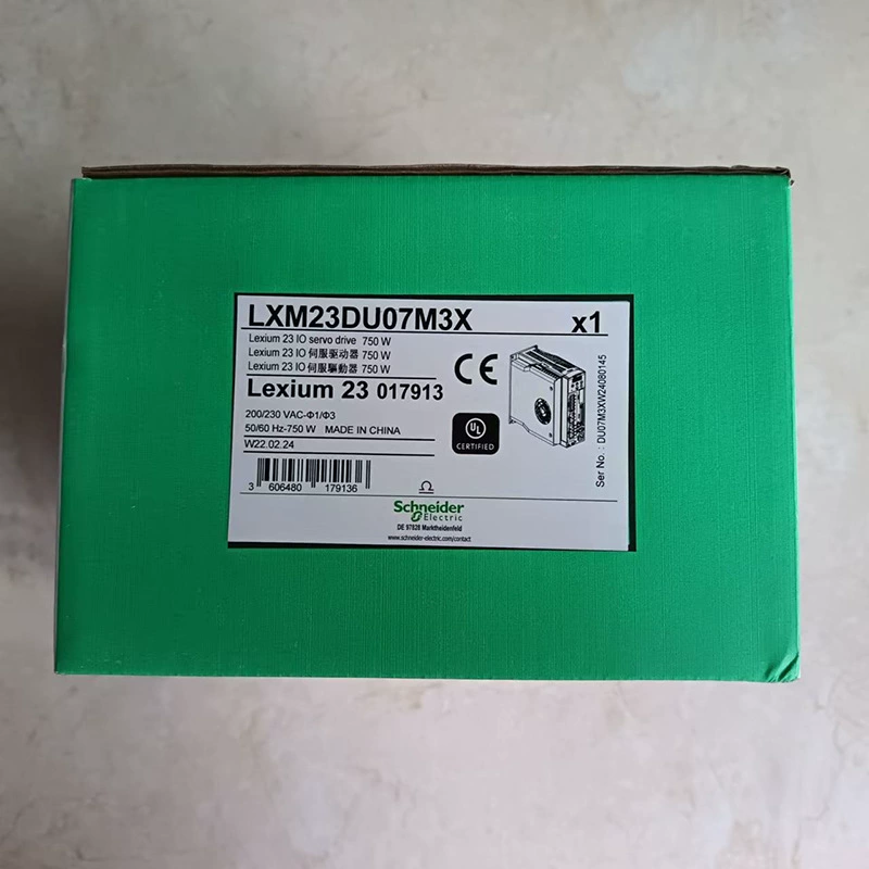Новый оригинальный LXM23 сервопривод LXM23DU07M3X трехфазный 200...255 V-750W Спот