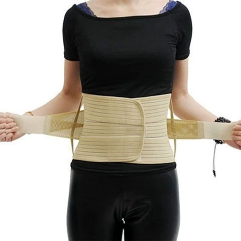 Пояс для поддержки талии при растяжении поясничного диска, самонагревающаяся поясничная поддержка поясничного диска, теплый выступ, летняя тонкая поддержка талии для мужчин и женщин