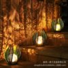 Amazon Solar Lights Lawn Iron art outdoors waterproof Garden courtyard Hollow decorate Landscape lamp