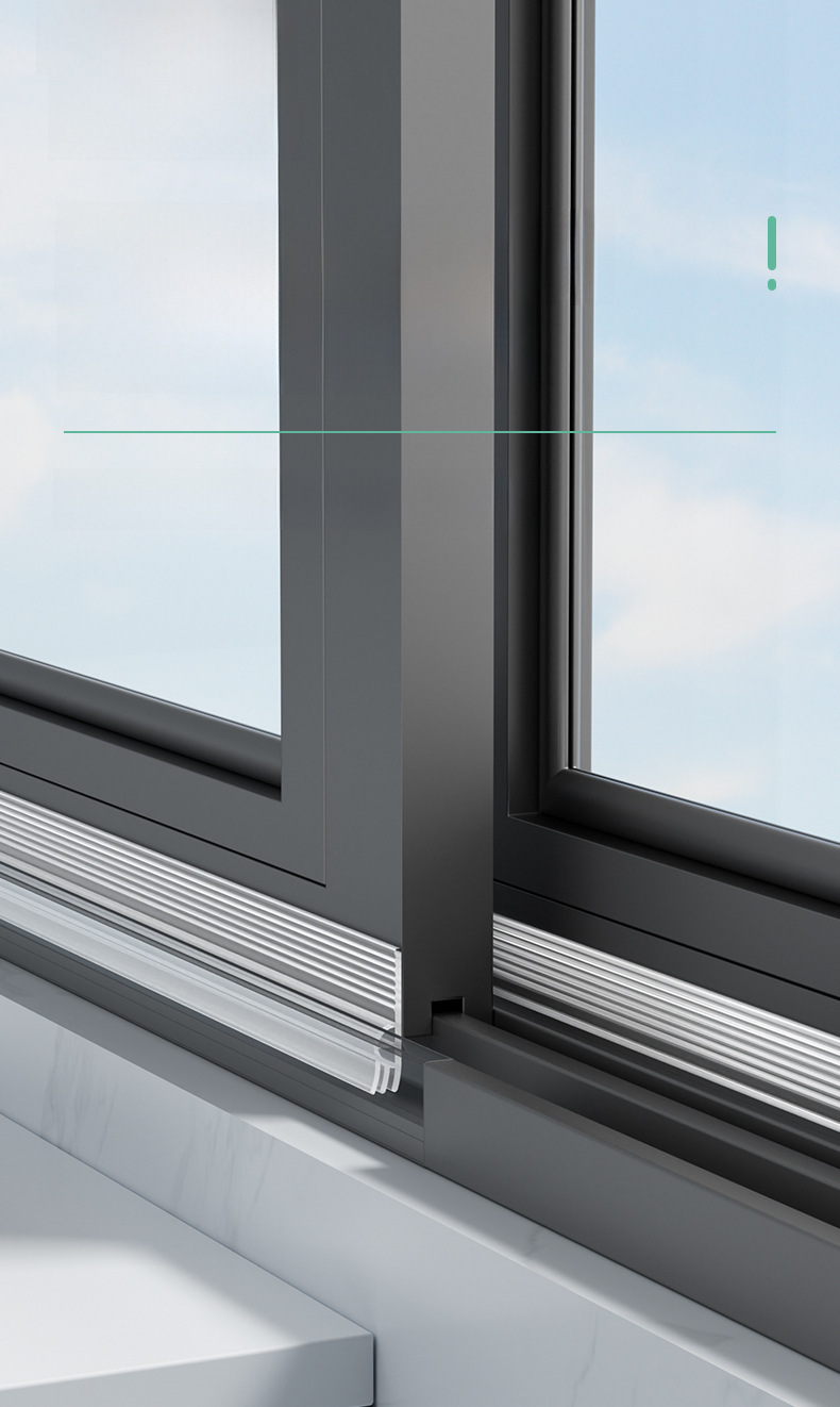Sliding window sealing strip window windshield artifact gap filling plug strip plastic steel window windshield sealing window waterproof strip