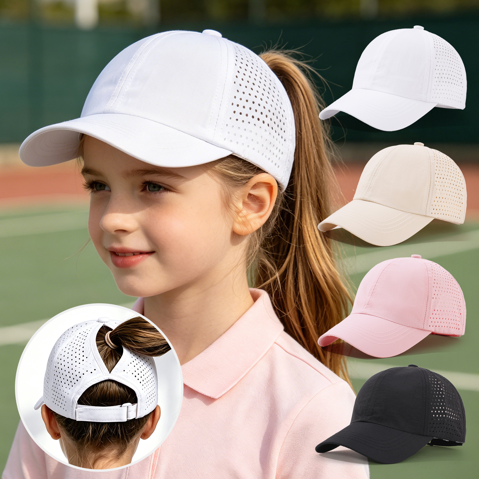 Summer quick dry breathable travel baseball cap
