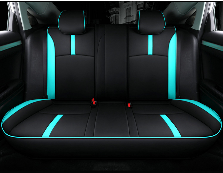554 Civic-Specific Seat Covers for Models 16-25, All-Season Full-Cover Car Seat Cushions