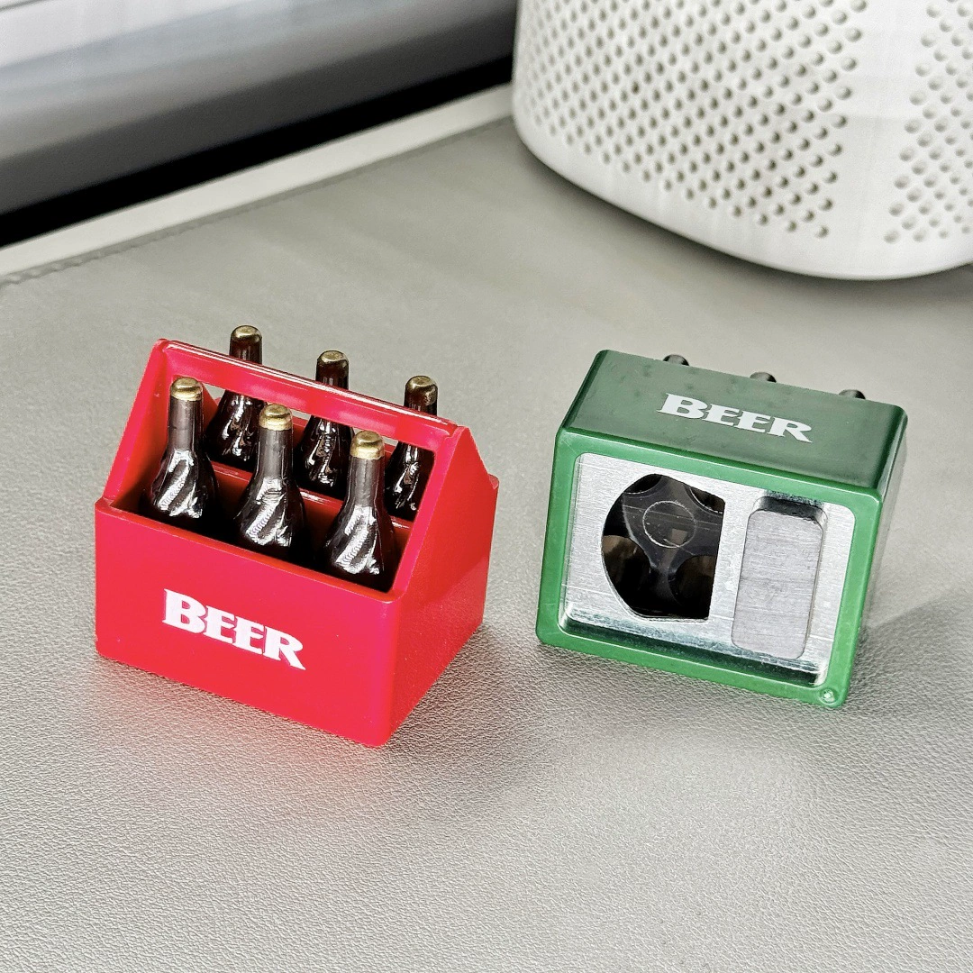 Пивная коробка 3D Food Play Наклейка на холодильник открывалка для бутылок