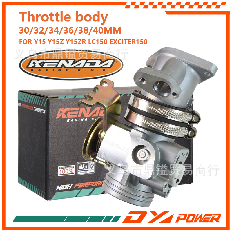Motorcycle Throttle Body 30-40mm for Y15 Y15Z Y15Zr Lc150 Exciter150