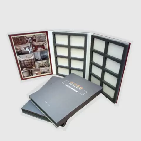 定做样品册布料样本册定制皮革色卡色卡本定制色卡样板册色卡样品