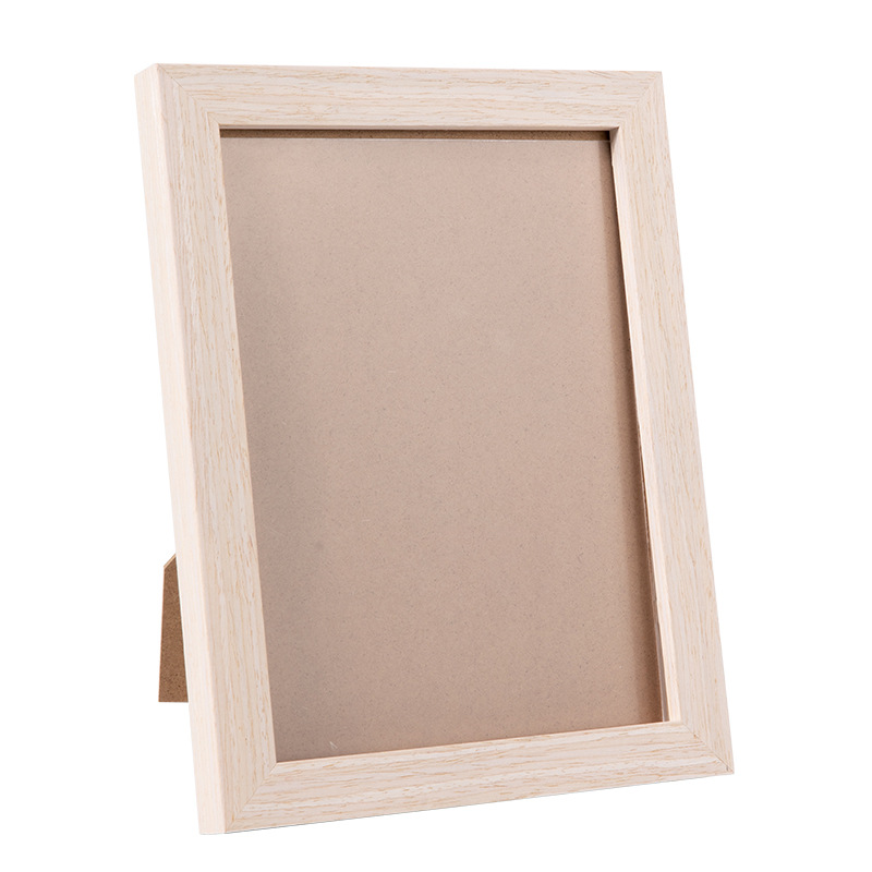 Marco de fotos de dibujos animados de madera para montar la casa/Wukong/máquina de bocadillos