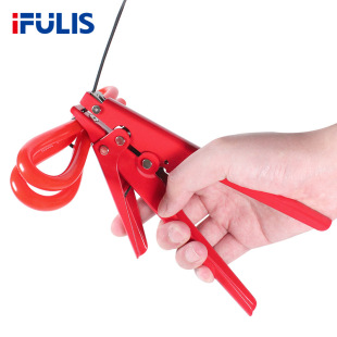 HS-519 portable cable tie reeling gun cable tie gun automatic tightening cable tie gun strapping shear Universal