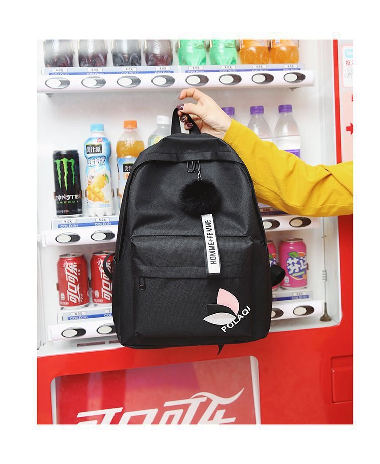 Mochila de viaje simple de gran capacidad para hombres, mochila de ocio japonesa para estudiantes universitarios de secundaria, mochila para estudiantes de secundaria