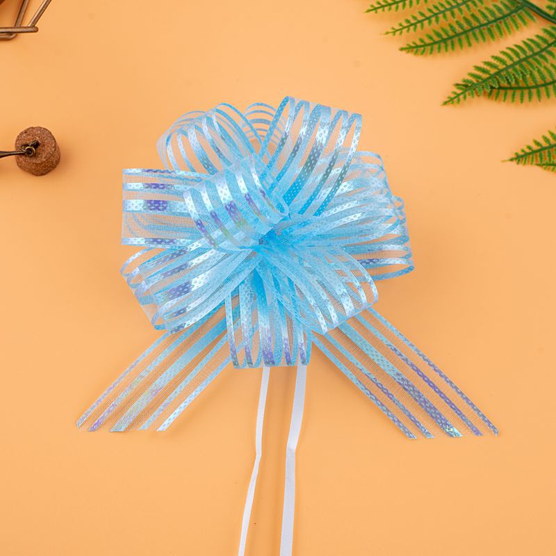 Comercio exterior transfronterizo medio 30 Navidad vacaciones regalo embalaje cinta esférica nieve hilo dibujado a mano flor dibujo de cinco líneas flor