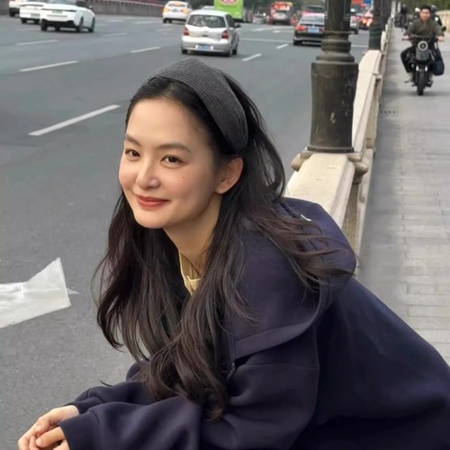 Yi Mengling's same gray knitted headband for women, fitness and sports style widened hairband headband, high-end headwear