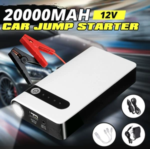 Avtomobil üçün Təcili Start Verici, 12V Böyük Tutumlu Akkumulyator