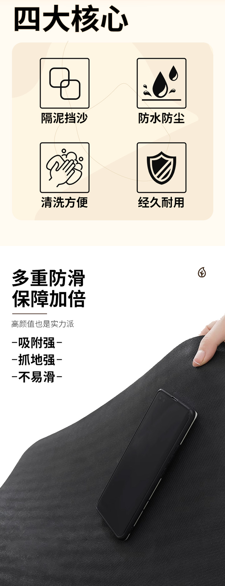 Yadi Yuanqi Electric Vehicle Foot Pads, Battery Vehicle Wire Rings, Waterproof and Anti-Slip Foot Pads, Thickeneded Cartoon Wire Rings, Wear-Resistant