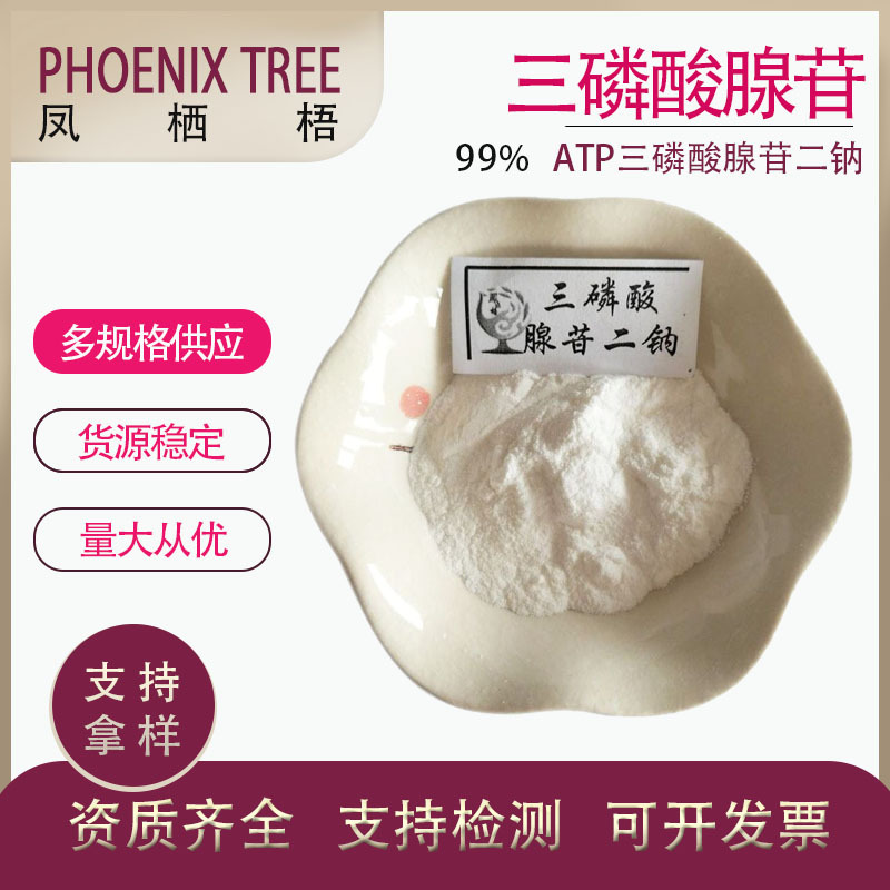 100g/袋厂家食品级现货量大从优ATP三磷酸腺苷二钠 99%三磷酸腺苷