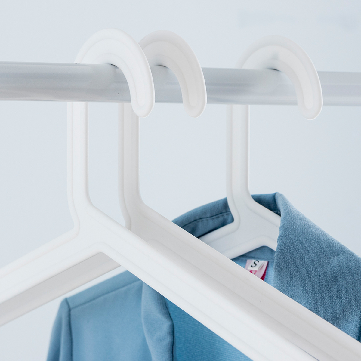 Ou runzhe antideslizante percha de ropa sin costuras al por mayor mojado y seco dormitorio armario ropa percha ropa soporte 10 piezas