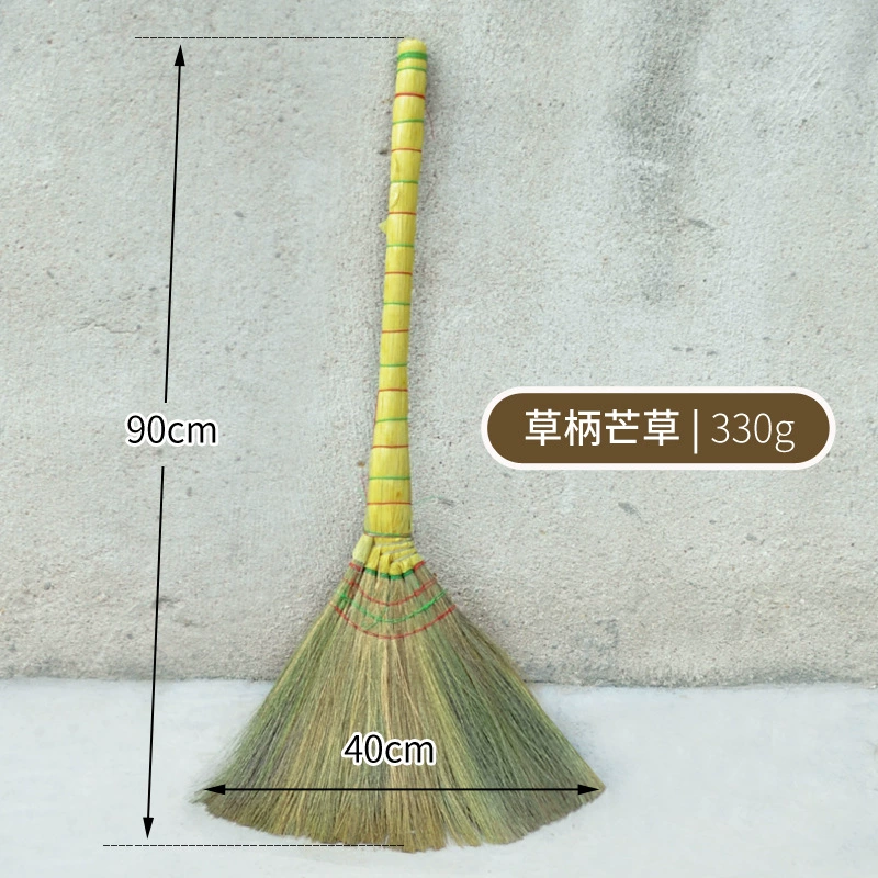 Чистая ручная метла из красной sorghum с broom из ладони пальмы хлопок журавлиная белая семена растение книга