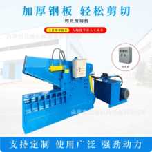 250吨废钢铁旧金属剪切机小型鳄鱼剪价格钢板管材剪切机厂家直供