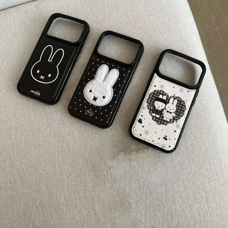 Line Miffy Rabbit Is Suitable for Apple 17Promax Cartoon Cute Iphone16Pro Stylish 15 New Style 14 Flow