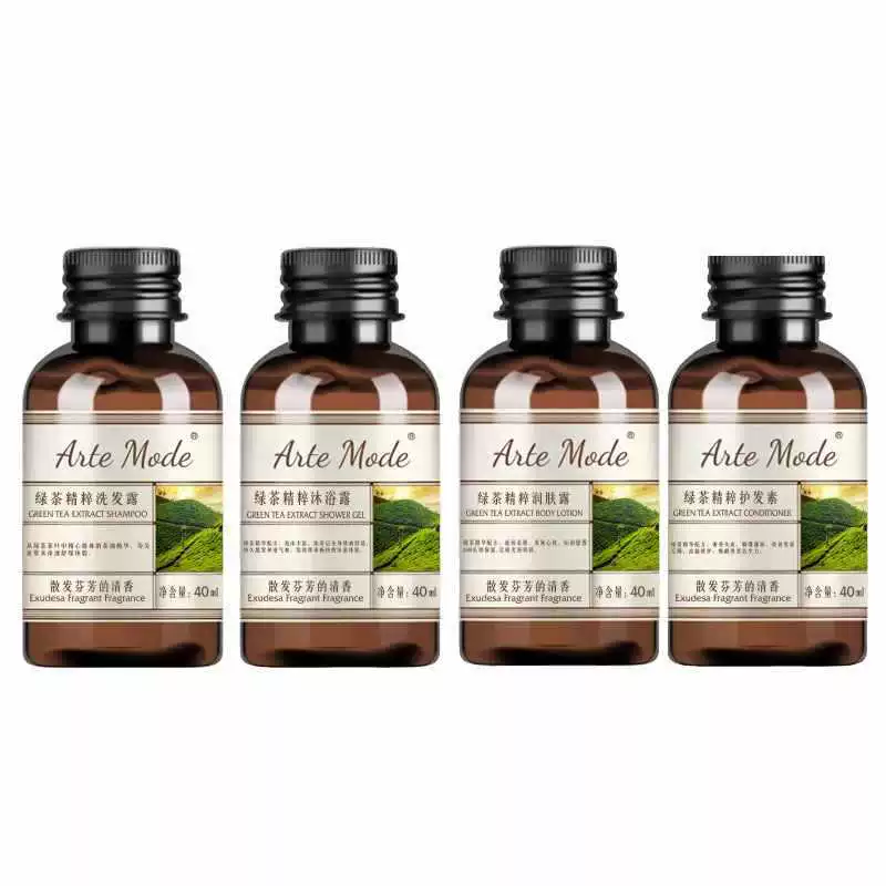 White tea, shampoo, shower gel, conditioner, 30 ml