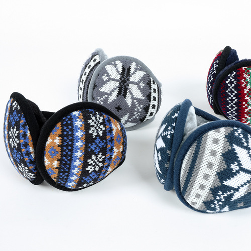 Winter warm men's earmuffs, women's antifreeze ear protection earbags, plush ear warmers, outdoor cycling anti-cold earmuffs