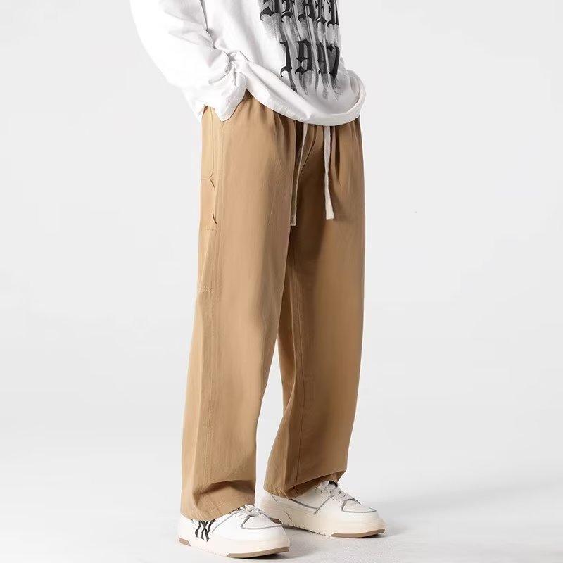 Japanese autumn cotton retro trousers