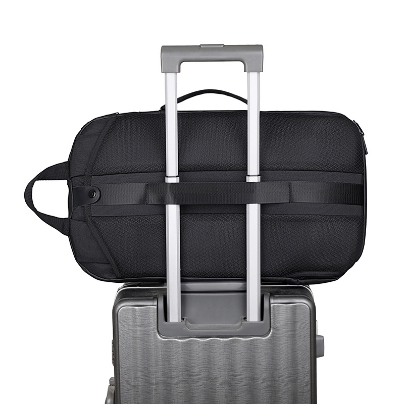 Mochila multifuncional transfronteriza 2025, mochila de viaje casual simple de gran capacidad, zapato independiente, mochila portátil