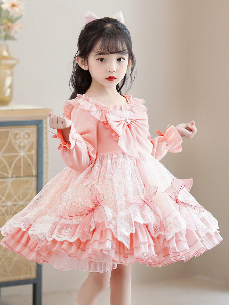 Spring children's cute small princess costume