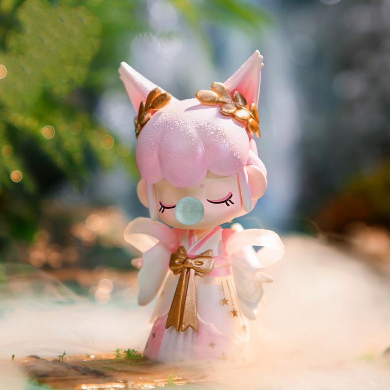 Blind Box Internet Celebrity 2026 New Model Figurine Whole Box Blowing Bubbles Girl Doll Children's Day Gift for Girls