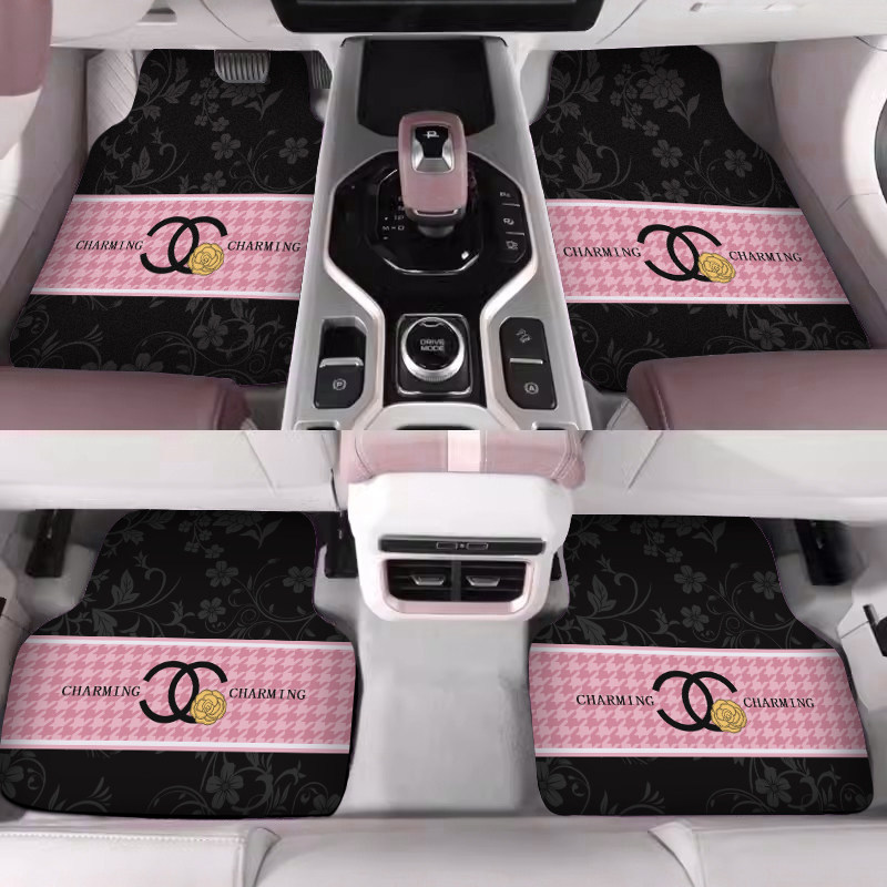 Light Luxury Diatomaceous Earth Car Floor Mats, Wear-Resistant, Dirt-Resistant, Non-Slip, Easy to Maintain, Single Piece or Full Set Car Foot Mats