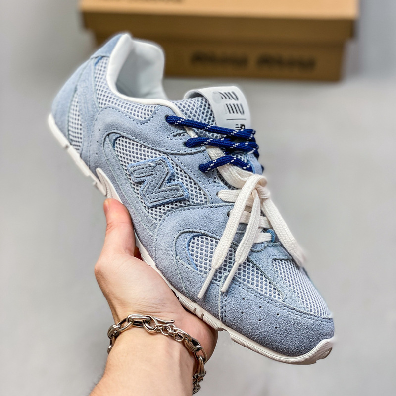 純粋なオリジナル NB530 Miu 道徳トレーニングシューズメッシュ通気性多用途フォレストシューズ女性のレトロカジュアルスポーツジョギングシューズ|undefined