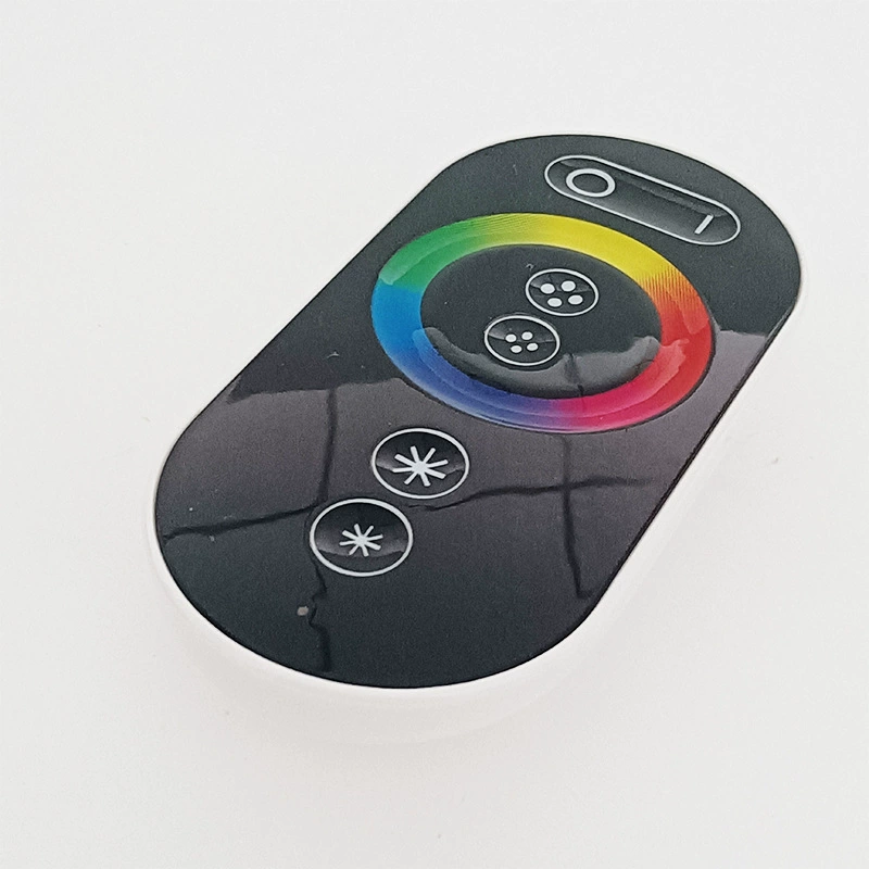 Черно-белый крутой беспроводной сенсорный корпус пульта дистанционного управления RGB цветовая температура RF цветной блок контроллер производитель оптовая продажа