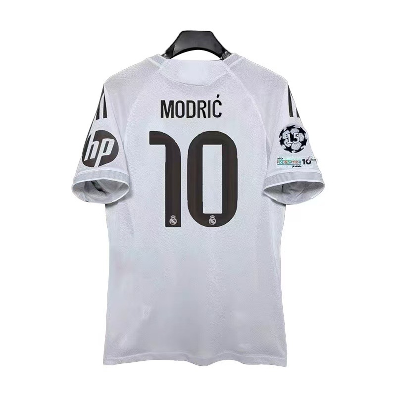 2526 Real Madrid Jersey No. 5 Bellingham No. 7 Ronaldo No. 9 Mbappe No. 10 Modric Football Jersey Top