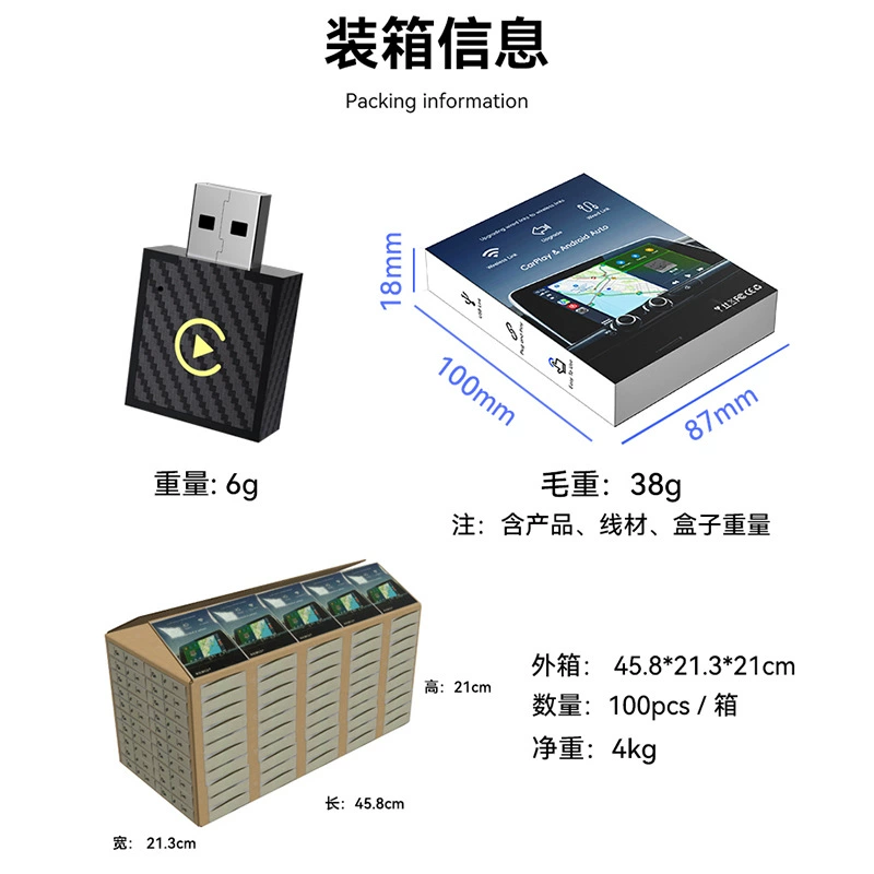 Хит продаж interconnect box для машины 2в1, адаптер CarPlay для автомобиля на Android Auto CarPlay