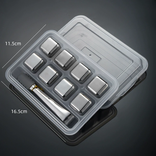 8 capsules in box with silicone clip