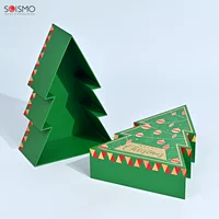 Saimao упаковка Рождественская елка подарочная коробка конфет выпечка Подарочная коробка с подарочной коробкой для хранения печенья