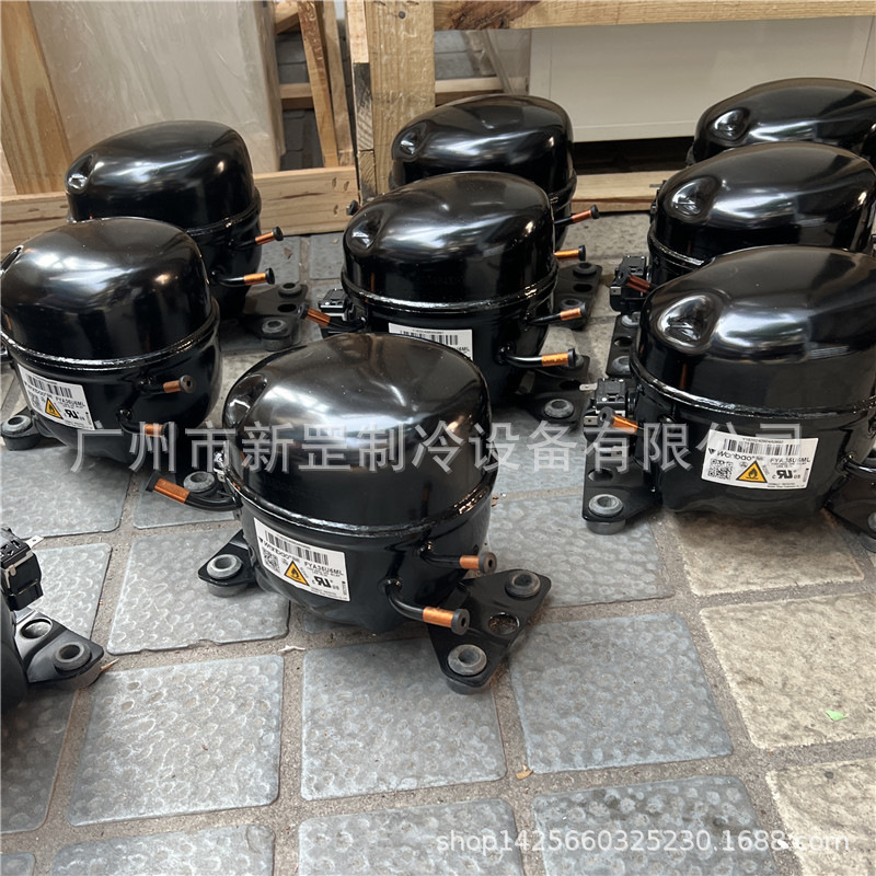 原装万宝冰箱制冷压缩机FTA45L FTA55L R290 220V机床冷却 展示柜