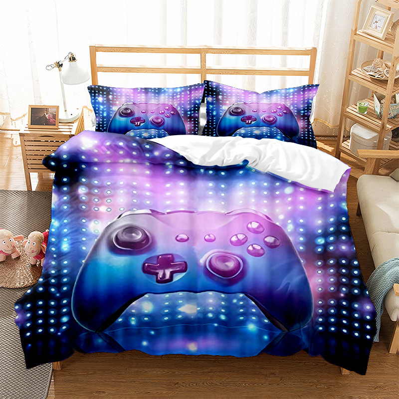 Spēļu kontroliera mobilās spēles elementu dizaina raksts 3D digitālā druka trīs daļu komplekts var tikt izdrukāts_voghion.com