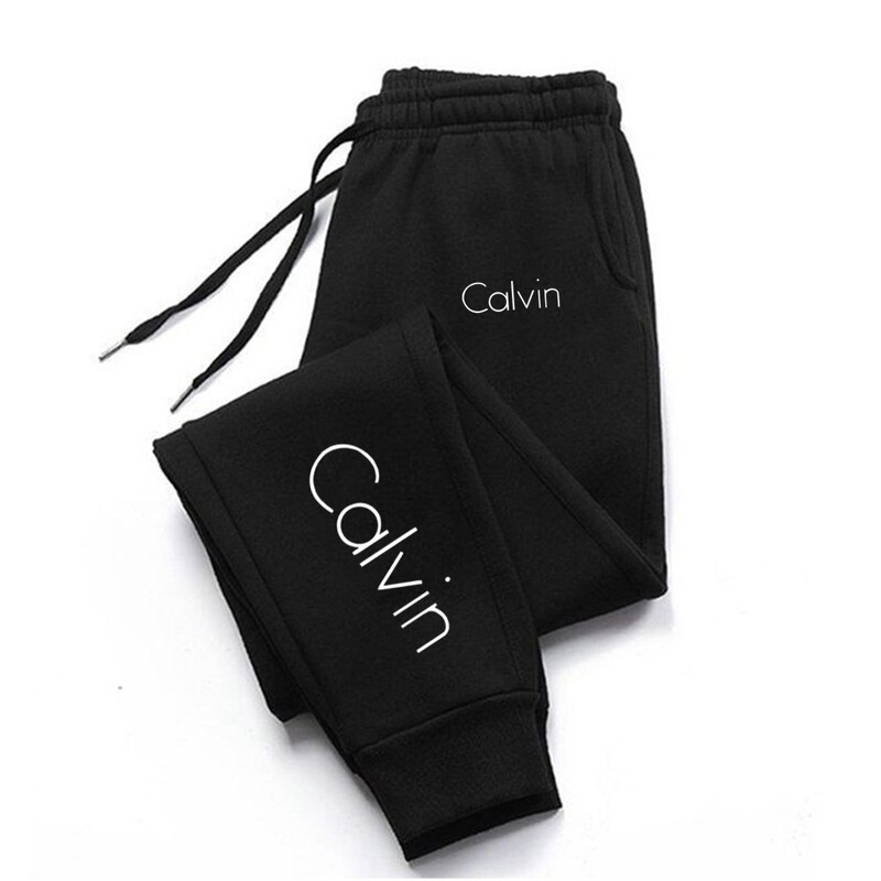 New Cross-Border Versatile Jogger Fashion Loose Sweatpants Unisex Casual Fleece-Lined Sports Pants Comfortable Fitness Long Pants