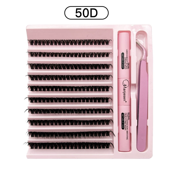 Double-sided glue, tweezers
