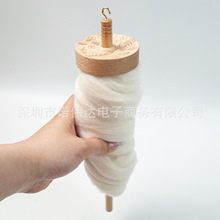 ���N���� ë�������������� �ֻ�ë������drop spindle in wooden