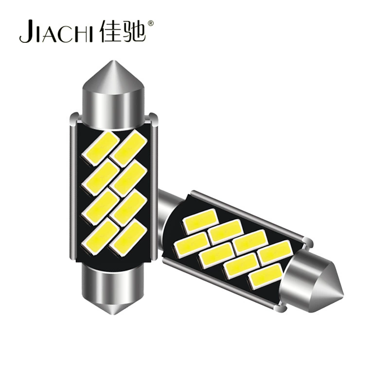 Трансграничный источник Автомобильный светодиодный светильник для чтения с двойным наконечником 39 мм светильник на крыше 5630 8 свет декодирования подсветка C5W Автомобильный свет