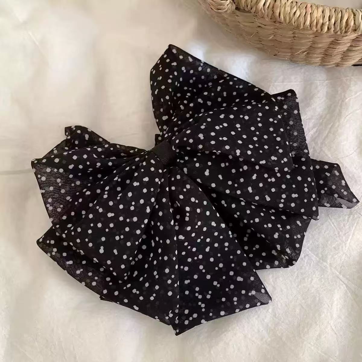 48#나비 인기 원단 & 포니테일 클립