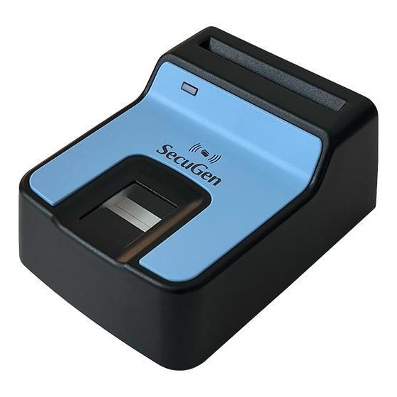 原装进口SecuGen SecuGen Hamster Pro Trio指纹采集仪内置读卡模