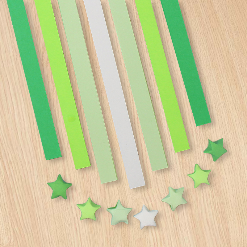 Green gradient short 22CM (540 photos)
