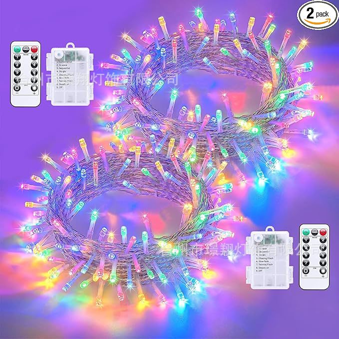 Tira de Luces LED Decorativas de Exterior Impermeable IP43, Control Remoto para Decoración Festiva y Jardín image 4