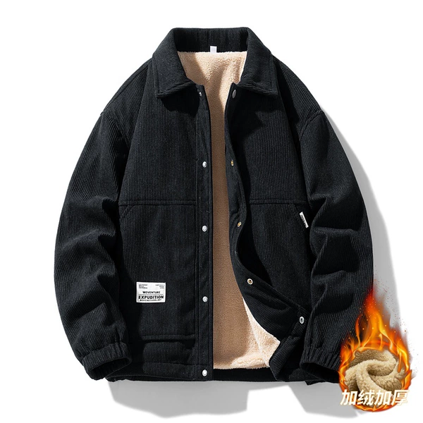 Black, fleece