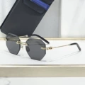 Gold black frame black