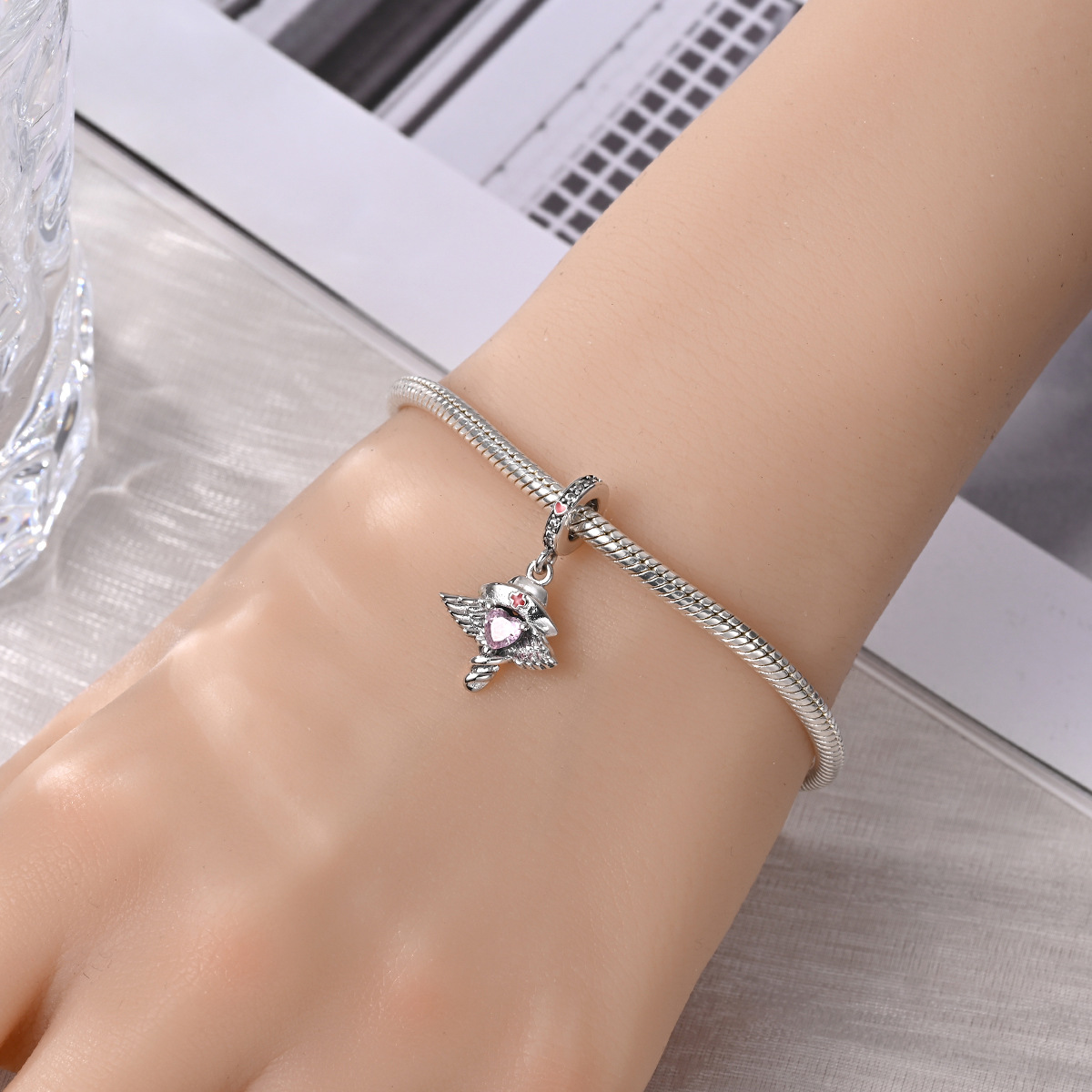 Angel Nurse Cap Charm, additional image 2