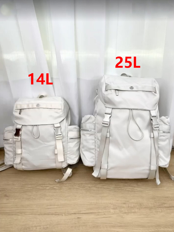 lululemon双肩包女wunderlust14L/25L盖帽双肩背包书包大容量露露|undefined